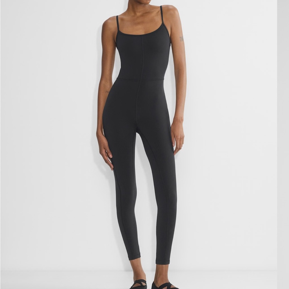Wilfred Black Fitted Jumpsuit